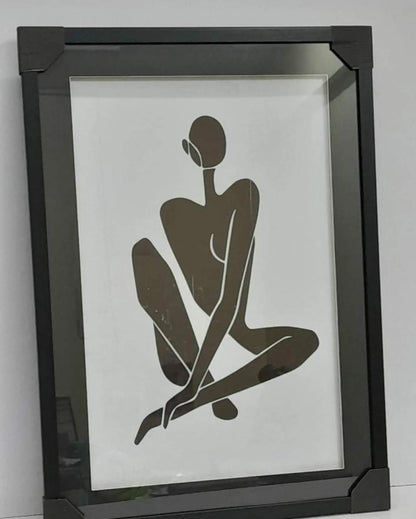 Cadre mural rectangulaire décoratif