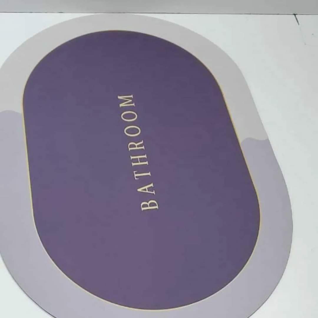 Tapis de bain en caoutchouc antidérapant