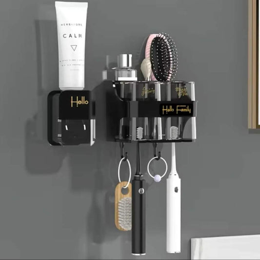 Support de brosse à dents / Distributeur de dentifrice