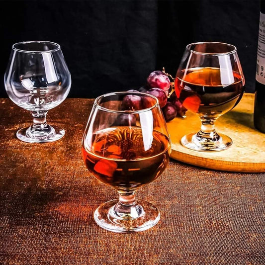 6pc Verre à Cognac Transparent