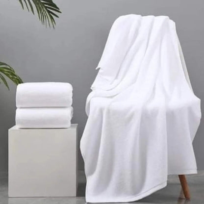 Serviettes en coton blanches grandes