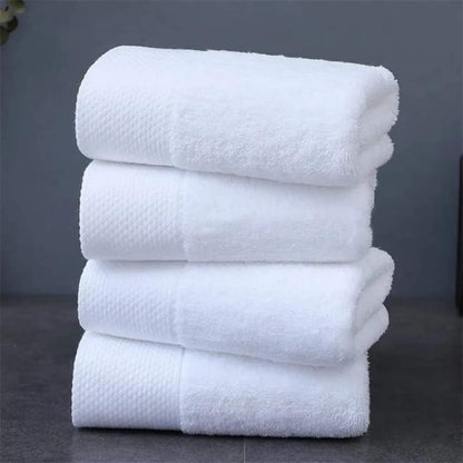 Serviettes en coton blanches grandes