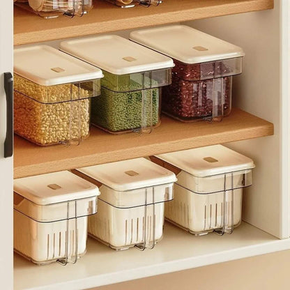 Boîte de rangement en acrylique / organisateurs de réfrigérateur