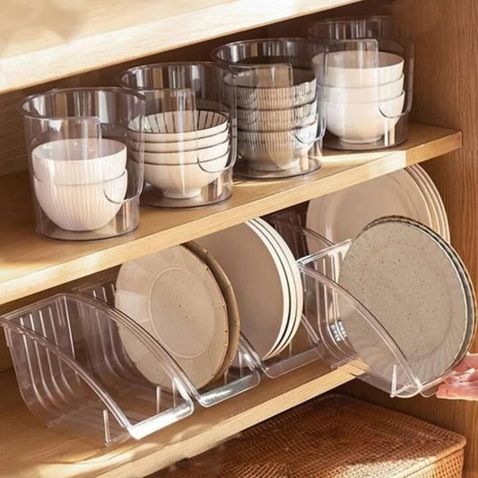 Support de rangement pour couvercle d'assiette à dîner