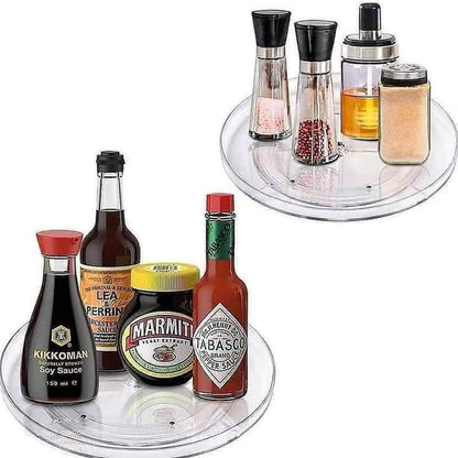 Plateau rotatif Lazy Susan en acrylique