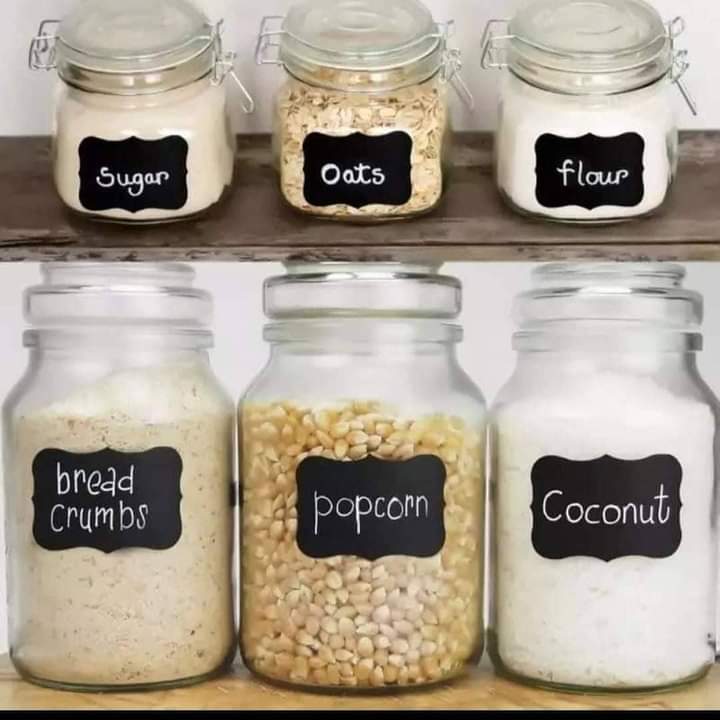 Autocollants pour bocaux + stylo