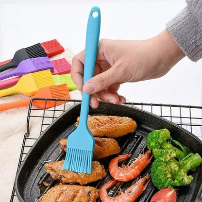 Brosse à huile de cuisson en silicone