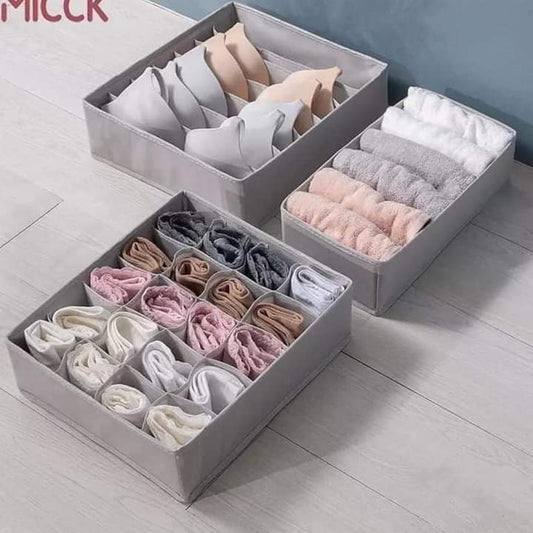 organisateur de sous-vêtements 3 en 1