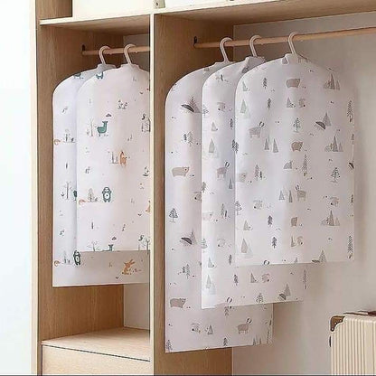 5 Sac de rangement suspendu anti-poussière pour vêtements