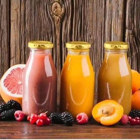 ensemble de 6 bouteilles à jus bouteilles de shot de gingembre