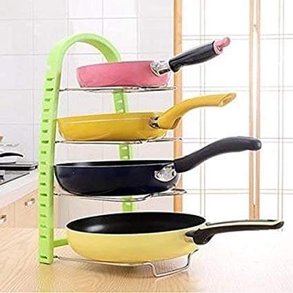 Organisateur de poêles / casseroles à 3 couches