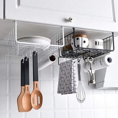 Étagère en métal sous cabinet multifonctionnelle