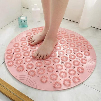 Tapis de bain antidérapants ronds