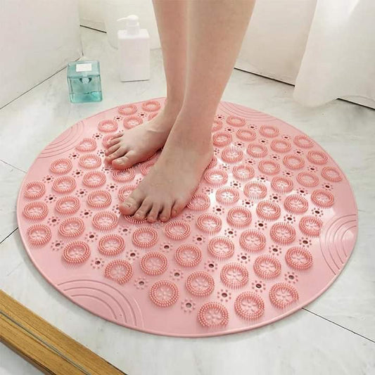 Tapis de bain antidérapants ronds