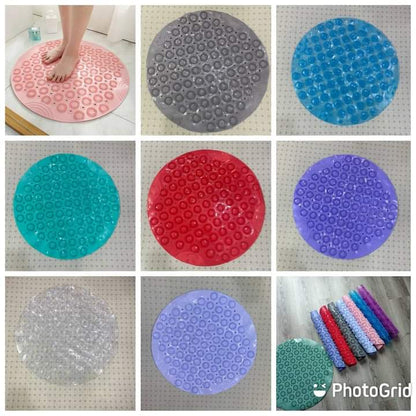 Tapis de bain antidérapants ronds