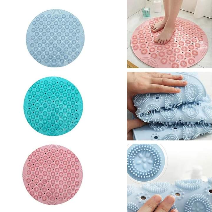 Tapis de bain antidérapants ronds