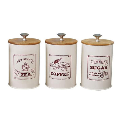 3Pc Alliage Cannisters