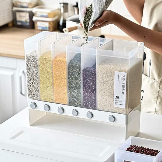 Distributeur de riz/céréales de 10 kg