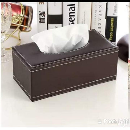 Porte-serviette en cuir PU
