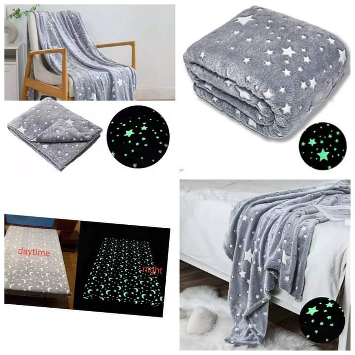 5*6 Couverture en polaire phosphorescente