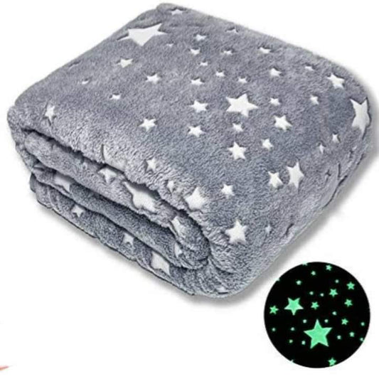 5*6 Couverture en polaire phosphorescente