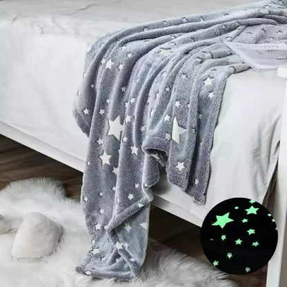 5*6 Couverture en polaire phosphorescente