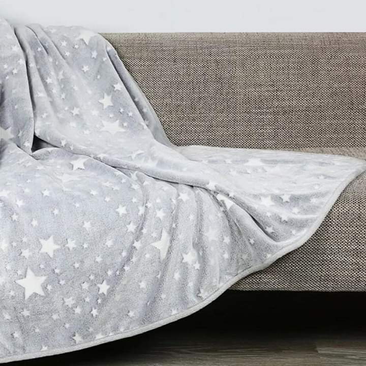 5*6 Couverture en polaire phosphorescente