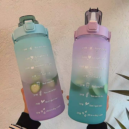 2L Grande capacité bouteille d'eau