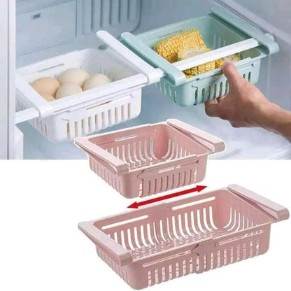 Organisateurs de réfrigérateur ajustables 3 pcs