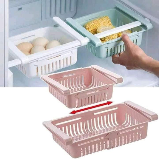 Organisateurs de réfrigérateur ajustables 3 pcs