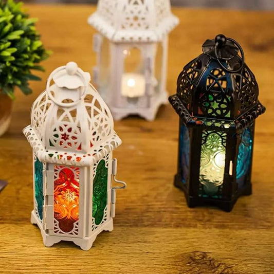 Classique lanternes en bougie anti-vente marocaines