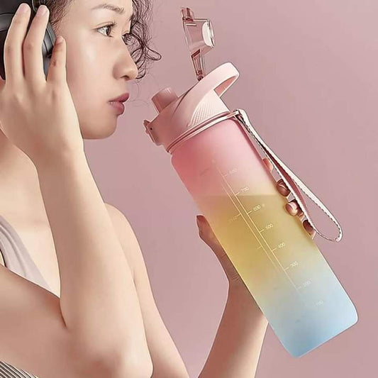 1 LITREBouteille d'eau motivante