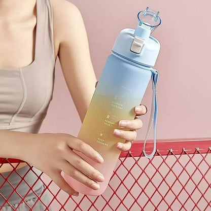 1 LITREBouteille d'eau motivante