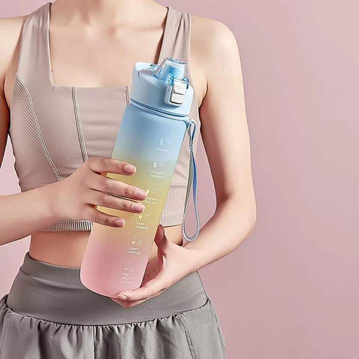 1 LITREBouteille d'eau motivante