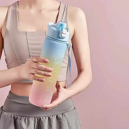 1 LITREBouteille d'eau motivante