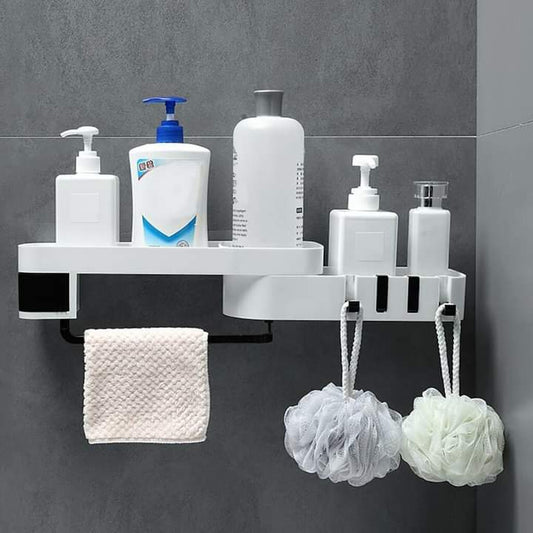 organisateur de salle de bain rotatif à 180 degrés