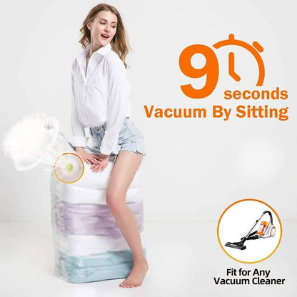 5Pc Sacs de compression pour vêtements de couette