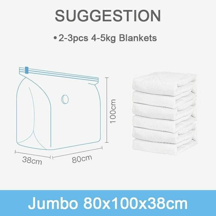 5Pc Sacs de compression pour vêtements de couette