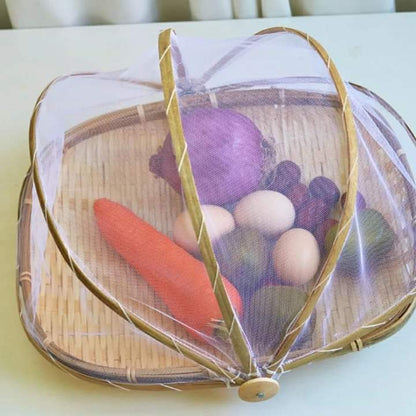 Panier en osier tissé à la main en bambou