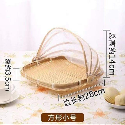 Panier en osier tissé à la main en bambou