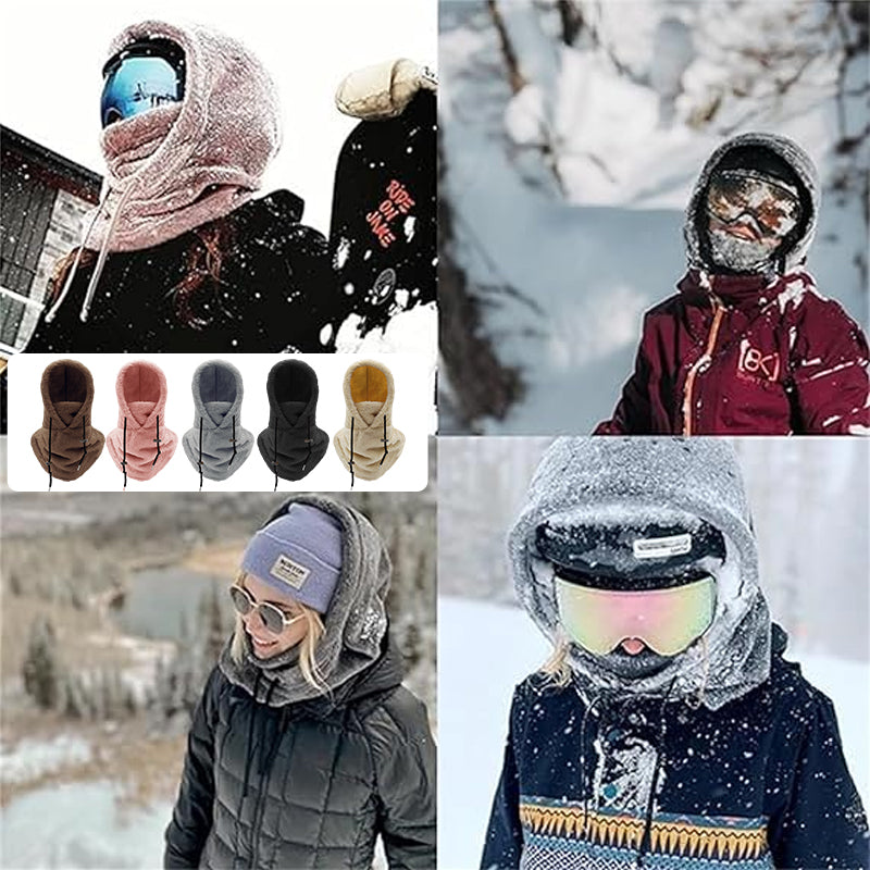FrostGuard 3-en-1 Bonnet d'Hiver – Chaud & Coupe-Vent