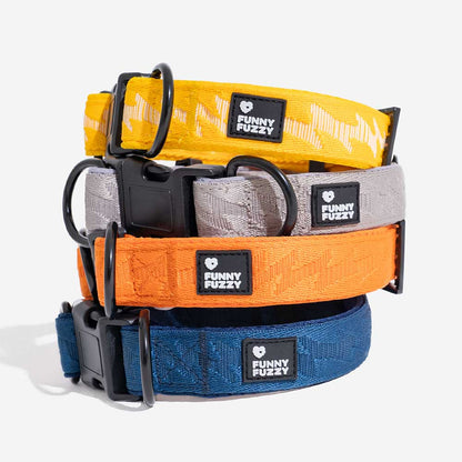 Collier pour chien durable en nylon ajustable Floroux - Flexi Walker