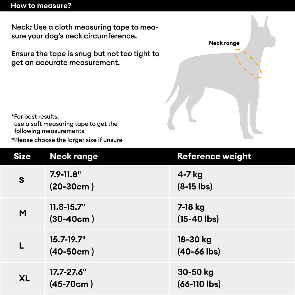 Collier pour chien durable en nylon ajustable Floroux - Flexi Walker