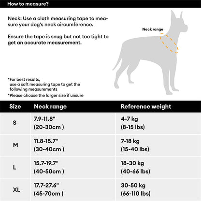 Collier pour chien durable en nylon ajustable Floroux - Flexi Walker