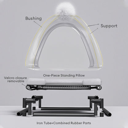 Tente pour chat et chien avec lit surélevé détachable de soutien orthopédique toutes saisons