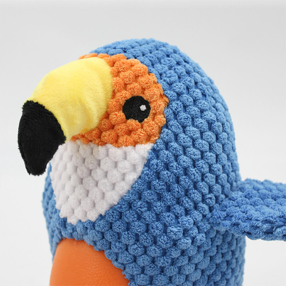 Flamant Rose Perroquet Jouet À Mâcher En Corde Durable Interactif Pour Chien