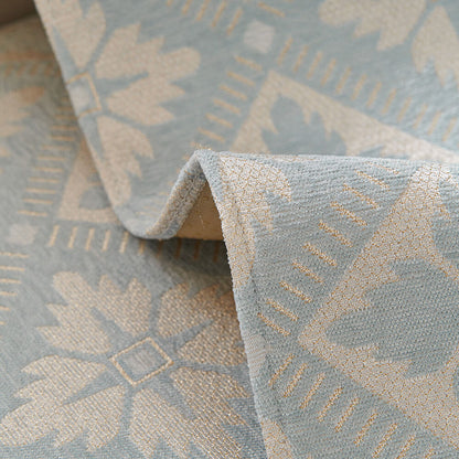 Élégance Française Housse de Canapé en Chenille Douce Respirante Quatre Saisons