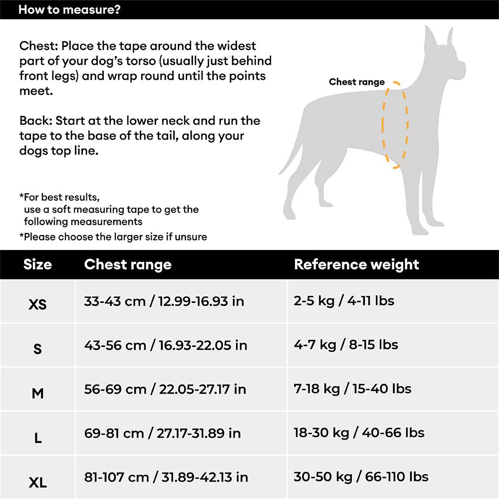 Floroux Harnais d'extérieur réglable et réfléchissant pour chien - Flexi Walker