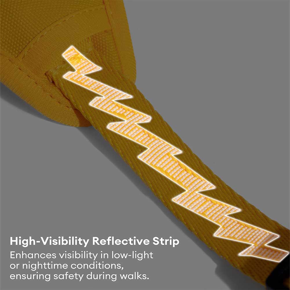 Floroux Harnais d'extérieur réglable et réfléchissant pour chien - Flexi Walker