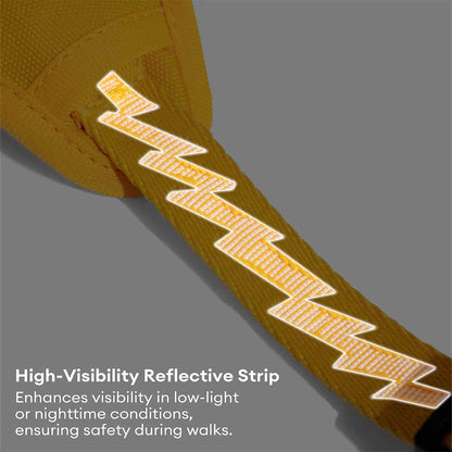 Floroux Harnais d'extérieur réglable et réfléchissant pour chien - Flexi Walker